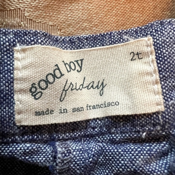 Good Boy Baby Boy Shorts knickers with suspenders - Picture 3 of 3